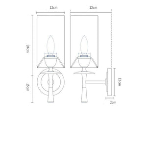 Vik - Modern Copper Wall Lamp