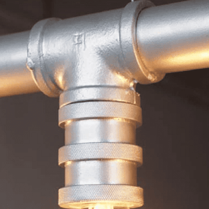 4 Head Water Pipe Industrial Pendant Light | Bright & Plus.