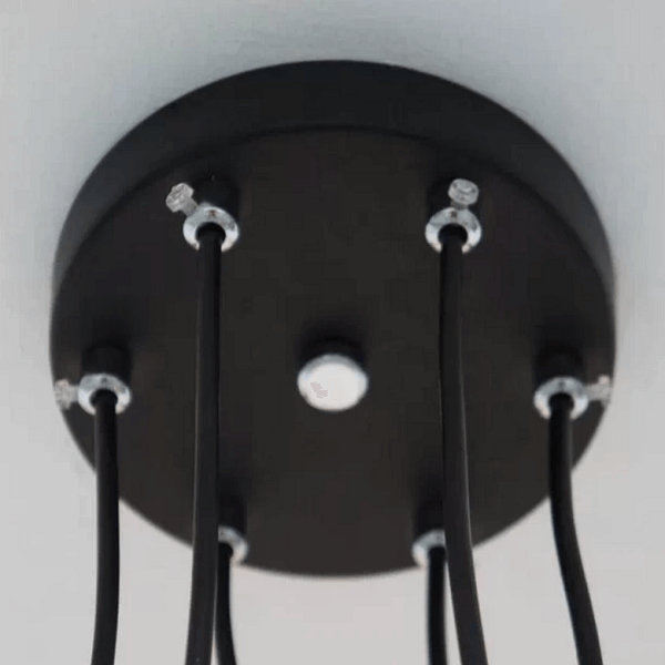 6 Head Industrial Wire Cage Chandelier / Pendant Lights | Bright & Plus.