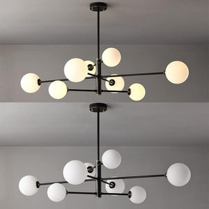 8-Light Sputnik Chandelier