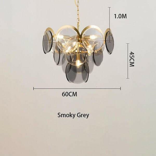 Alma - Creative Decoration Glass Chandelier | Bright & Plus.