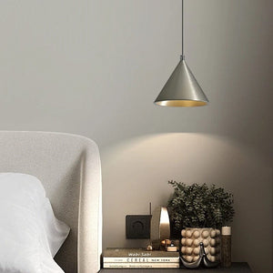 Alma - Nordic Style Conical Aluminum Geometric Pendant Lamp