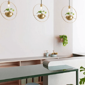 Althea - Modern Nordic Planter Lamp | Bright & Plus.