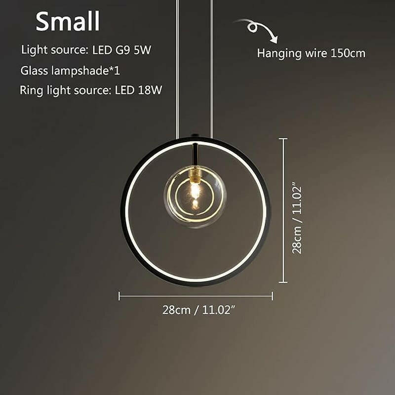 Bmus - Modern New Moon Lamp