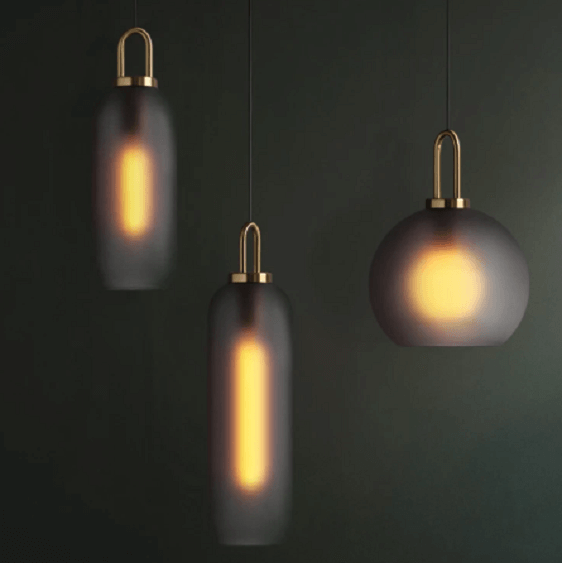 Cam- Glass Pendant Light | Bright & Plus.