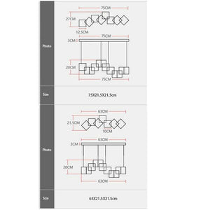 The Coral - Cube Pendant Lights | Bright & Plus.