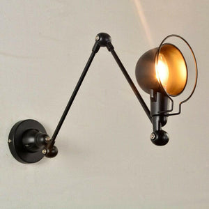 Vett - Nordic Retro Adjustable Joint Long Arm Wall Lamp