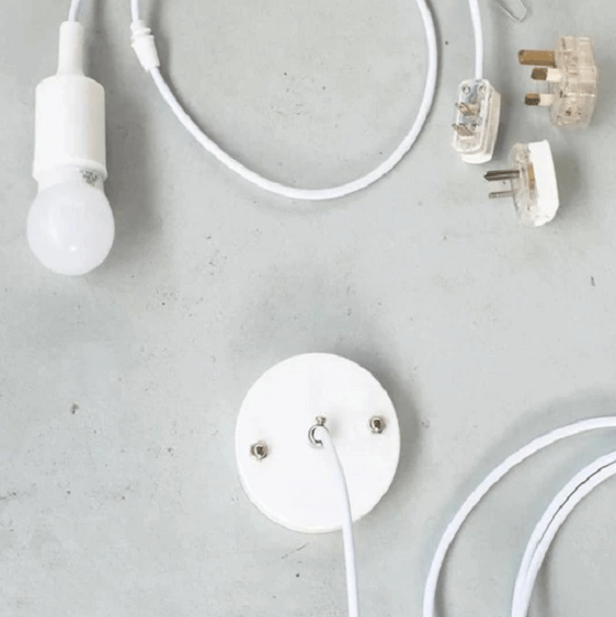 Kanya - Compressable Bamboo Pendant Light | Bright & Plus.