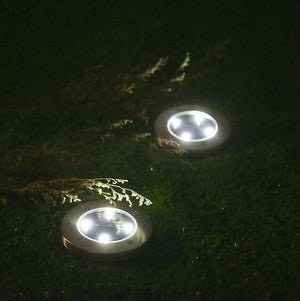 Solar Powered Floor Path LED Light | Bright & Plus.