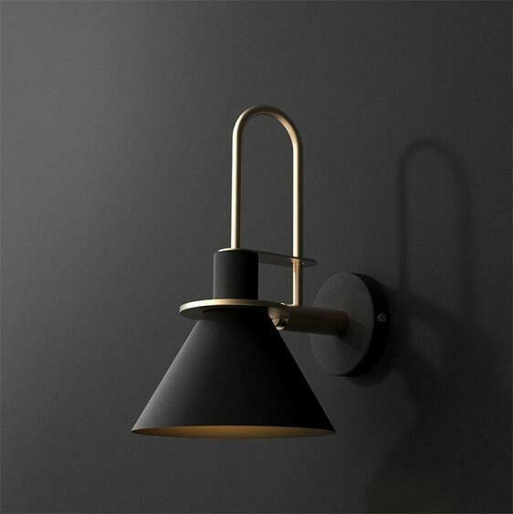 Nordic Wall Light Black | Bright & Plus.