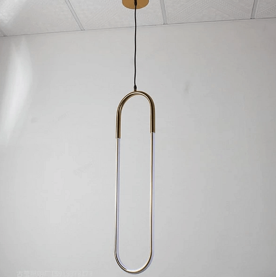 Oberon - Long Hanging U Light | Bright & Plus.