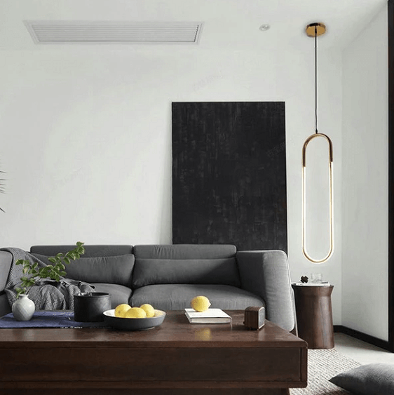 Oberon - Long Hanging U Light | Bright & Plus.