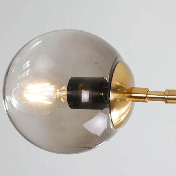 Olive Tree Branch 4 head Vertical Line Chandelier | Bright & Plus.