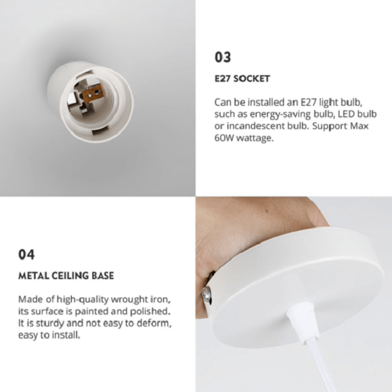 Rex - Modern Pendant Light | Bright & Plus.