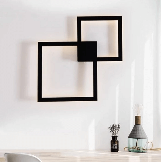 Rowley - Square Modern Wall Lamp | Bright & Plus.