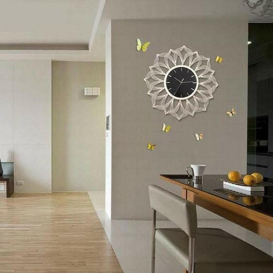 Sacha - Large Silent Modern Clock | Bright & Plus.