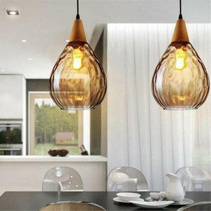 Sergia - Modern Nordic Drop Glass Pendant Lamp | Bright & Plus.