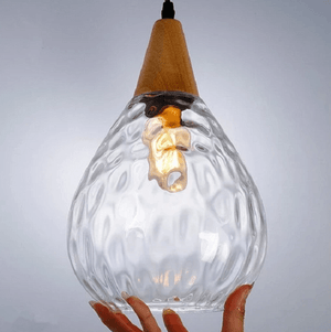 Sergia - Modern Nordic Drop Glass Pendant Lamp | Bright & Plus.