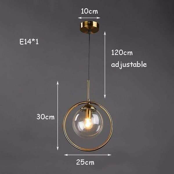 Silvana - Modern Ring Pendant Light | Bright & Plus.