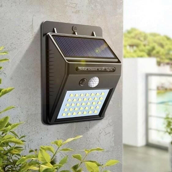 Solar Lamp Wall Sensor Light | Bright & Plus.