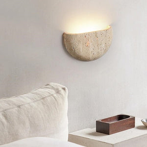 Soren - Natural Stone Wall Light