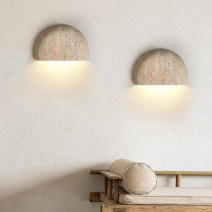 Soren - Natural Stone Wall Light