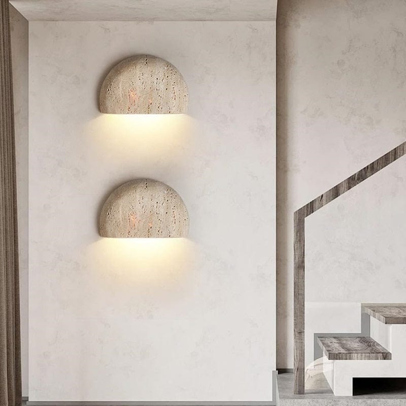 Soren - Natural Stone Wall Light