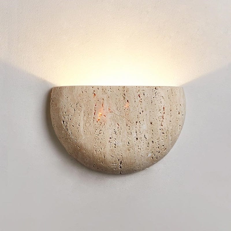 Soren - Natural Stone Wall Light
