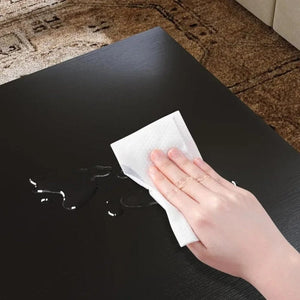 Square Wooden Coffee Table with Storage Space