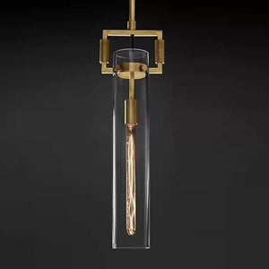 Sverre - Minimalist Industrial Glass Pendant Lamp