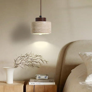 TerraGlow - Natural Stone Ceiling Pendant Lamp