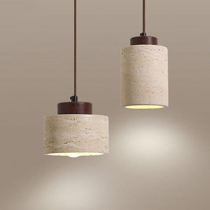 TerraGlow - Natural Stone Ceiling Pendant Lamp