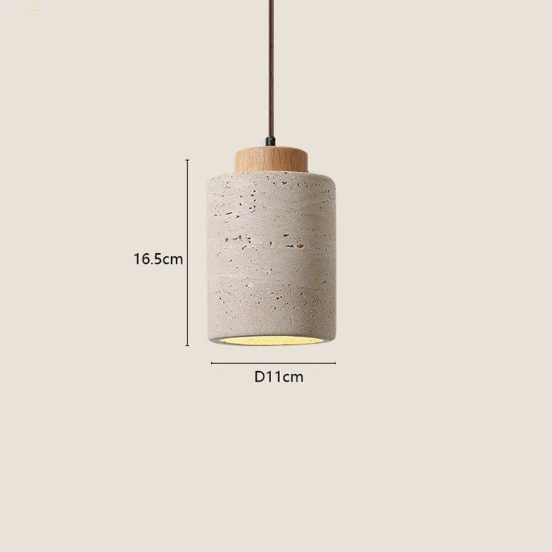 TerraGlow - Natural Stone Ceiling Pendant Lamp