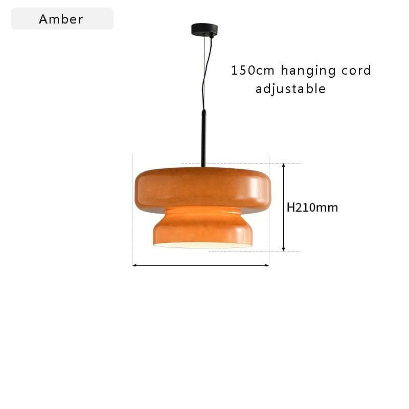 Theo - Glass Pendant Lamp for Ceiling