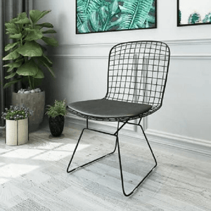 Var - Simple Modern Iron Frame Chair | Bright & Plus.