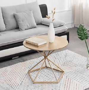 Vera - Modern Nordic Wrought Iron Coffee Table | Bright & Plus.