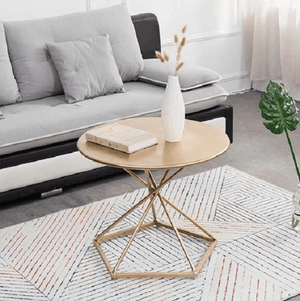 Vera - Modern Nordic Wrought Iron Coffee Table | Bright & Plus.