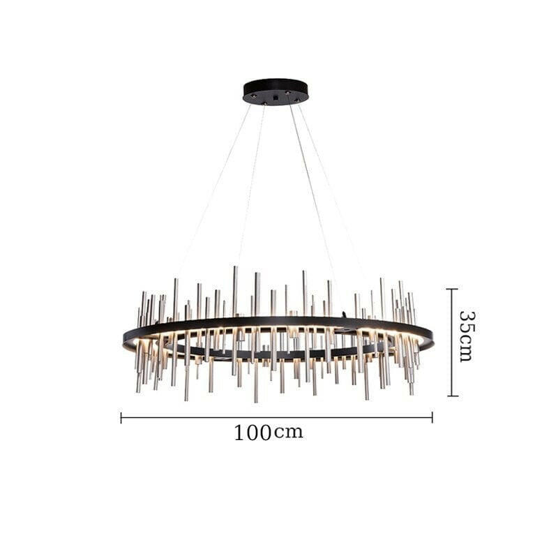 Vermo - LED Stainless Steel Pendant Light