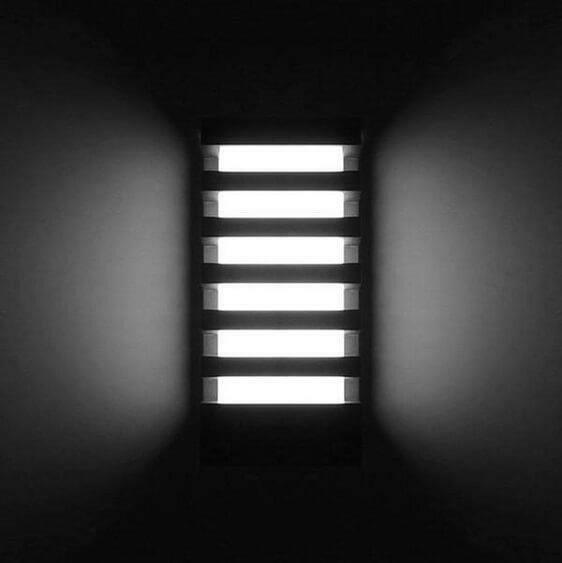 Verti-Modern Rectangular Horizontal Panel Lamp | Bright & Plus.