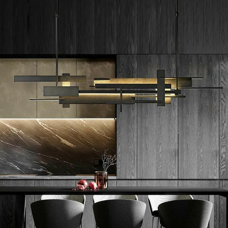 Vitto - Postmodern Black Retro Chandelier