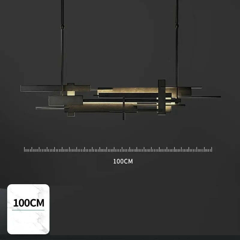 Vitto - Postmodern Black Retro Chandelier