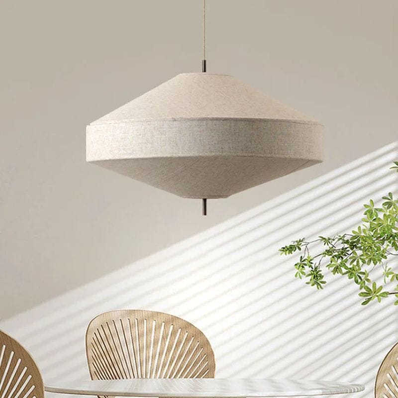 Wabi Sabi Pendant Light – Minimalist Natural Hanging Lamp