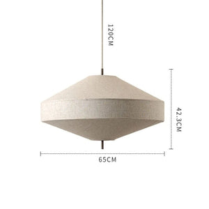 Wabi Sabi Pendant Light – Minimalist Natural Hanging Lamp