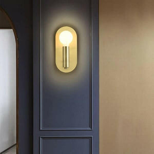 Wall Lamp Minimalist Gold Wall Hanging