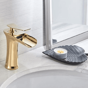 Waterfall Single Handle Basin Faucet | Bright & Plus.