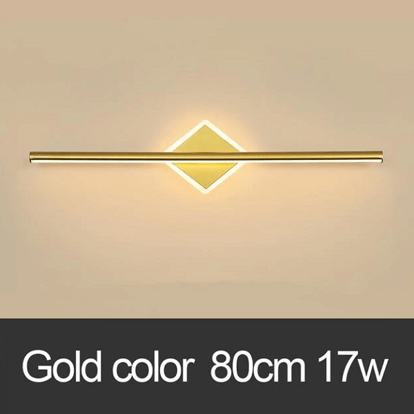 White Gold Bathroom Vanity Mirror Lamp Light | Bright & Plus.