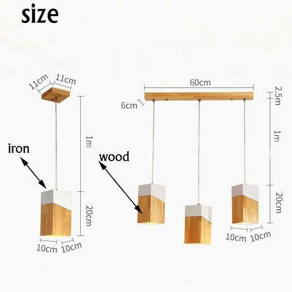 Woodly Modern Hanging Pendant Lights | Bright & Plus.