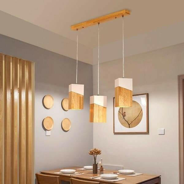 Woodly Modern Hanging Pendant Lights | Bright & Plus.