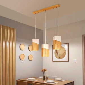Woodly Modern Hanging Pendant Lights | Bright & Plus.