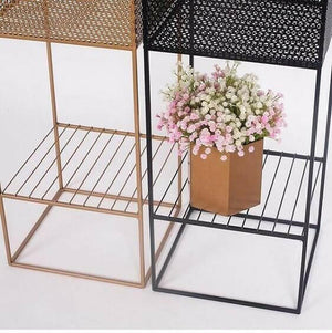 Zane - Modern Nordic Iron Mesh Planter Box | Bright & Plus.